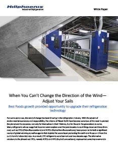 White Paper: Why did Best Foods choose a CO2 industrial refrigeration system over a Synthetic and Ammonia solution?
