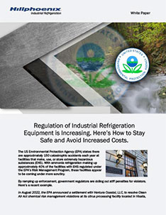 White Paper: The Regulation of Industrial Refrigeration Equipment is Increasing